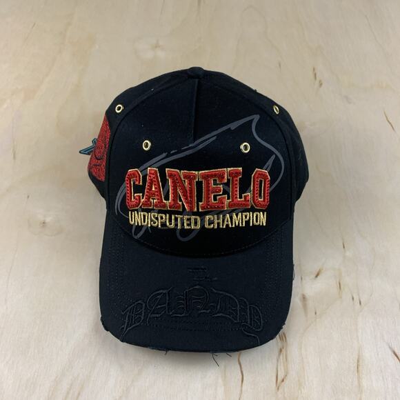 Dandy Black Hats x Canelo Alvarez - Undisputed Pound For Pound Boxing Black Cap